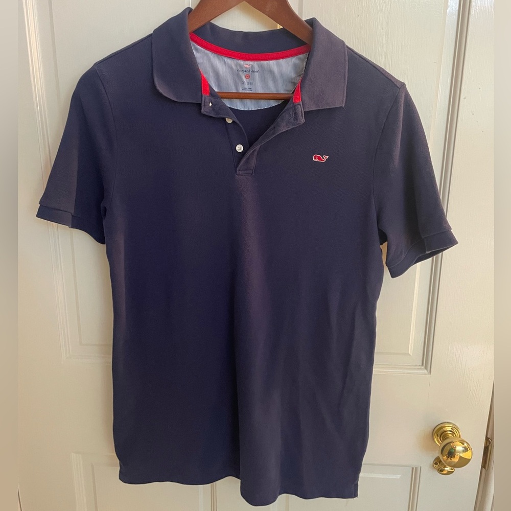 Vineyard Vines Navy Polo Shirt Women’s XL